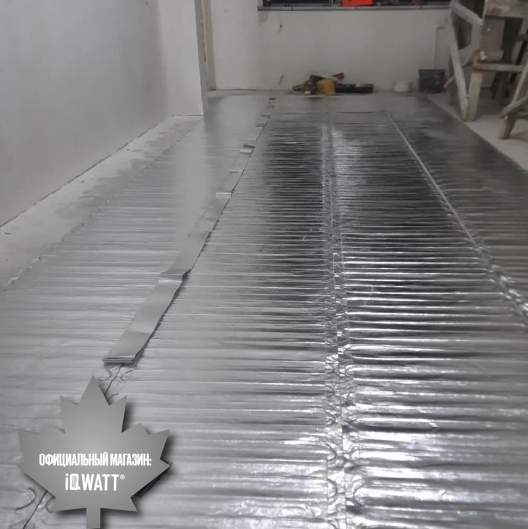 Ультратонкий греющий мат IQ LAMINATE MAT 150 Вт/м.кв - 8,0м²
